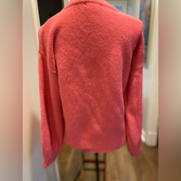 AS by DF pink cozy pullover sweater in size small. - Picture 3 of 4